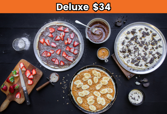Deluxe pizza package